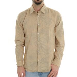 CAMICIA IN LINO SSEINSE BEIGE